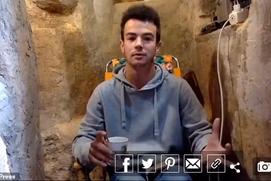 Chàng trai dành 6 năm để đào hầm vì cãi nhau với bố mẹ (Ảnh: Dailymail)