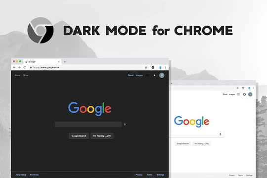 Chế độ Dark Mode trên Chrome (Ảnh: Internet)