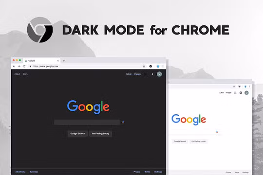 Chế độ Dark Mode trên Chrome (Ảnh: Internet)