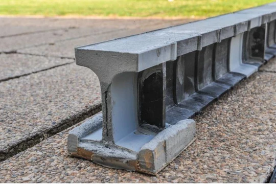 Dầm bê tông được làm bằng công nghệ in 3D (Ảnh: New Atlas)