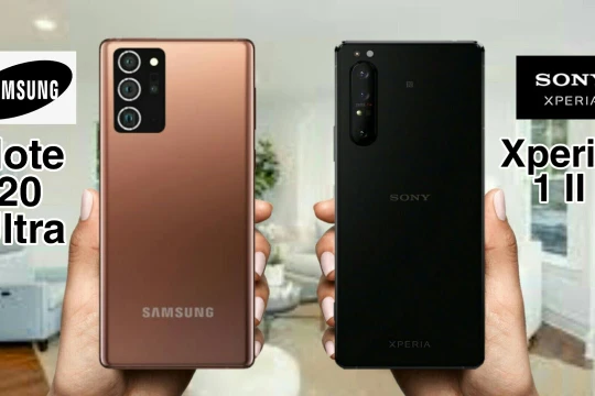 Sony Xperia 1 Marke 2 vs Samsung Galaxy Note 20 Ultra (Ảnh: Ali Tech)