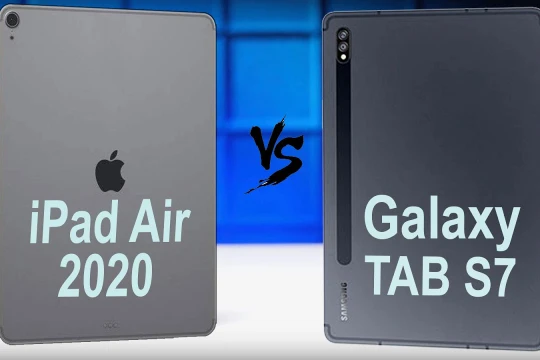 iPad Air 4 vs Samsung Galaxy Tab S7 (Ảnh: Youtube)