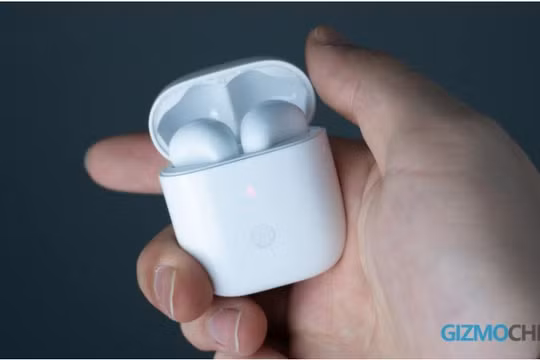 Realme Buds Air có thiết kế chẳng khác gì chiếc AirPods (Ảnh: Gizmochina)