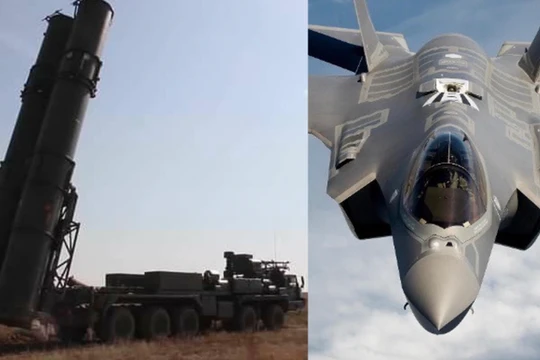 Hệ thống tên lửa được coi là "khắc chế cứng" đối với các loại máy bay tàng hình của Mỹ (Ảnh: Military Watch Magazine)