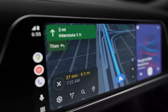 Bản cập nhật mới của Android Auto với những cải tiến lớn về giao diện (Ảnh: Tech Spot)