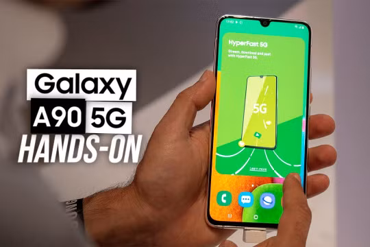 Samsung Galaxy A90 5G (Ảnh: Phone Arena)