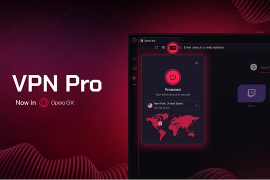 Opera mang đến dịch vụ VPN miễn phí cho iOS, tăng cường quyền riêng tư và bảo mật trực tuyến (Ảnh: Gizmochina)