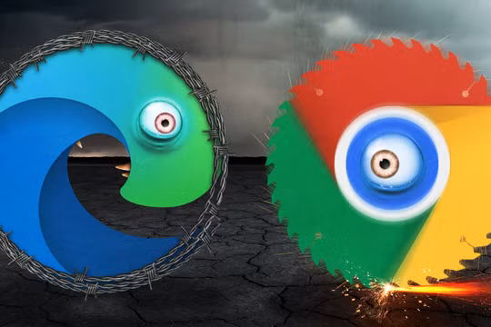 Trận chiến trình duyệt: Microsoft buộc người dùng Windows phải sử dụng Edge (Ảnh: Gizmochina)