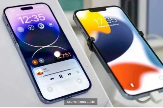 Bất ngờ, iPhone 14 Pro Max có thời lượng pin kém hơn iPhone 13 Pro Max (Ảnh: Gizchina)