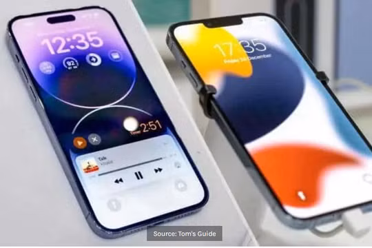 Bất ngờ, iPhone 14 Pro Max có thời lượng pin kém hơn iPhone 13 Pro Max (Ảnh: Gizchina)