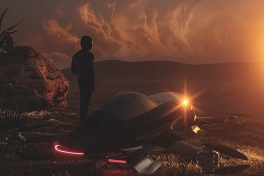 Những chiếc ô tô bay tưởng chừng chỉ có ở trong những bộ phim khoa học viễn tưởng (Ảnh: Business Insider)