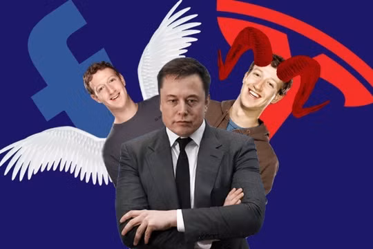 Elon Musk và Facebook đã từng có những lần đụng độ trước đó (Ảnh: Vietnamnet)