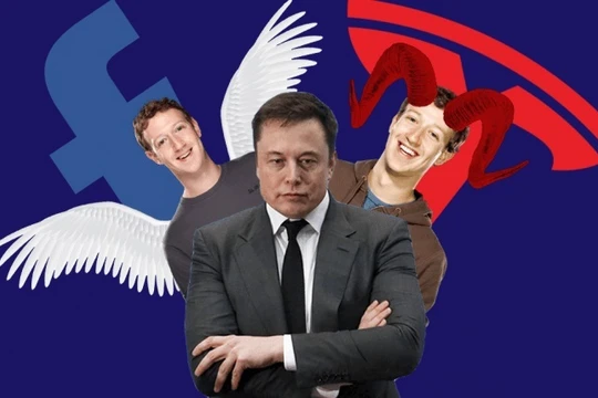 Elon Musk và Facebook đã từng có những lần đụng độ trước đó (Ảnh: Vietnamnet)