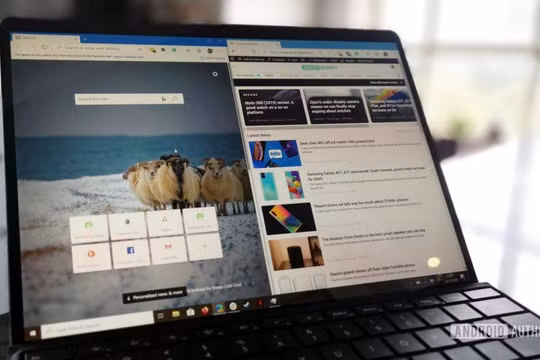 Edge có phải trình duyệt web tốt nhất trên Windows 10 ? (Ảnh: Android Authority)