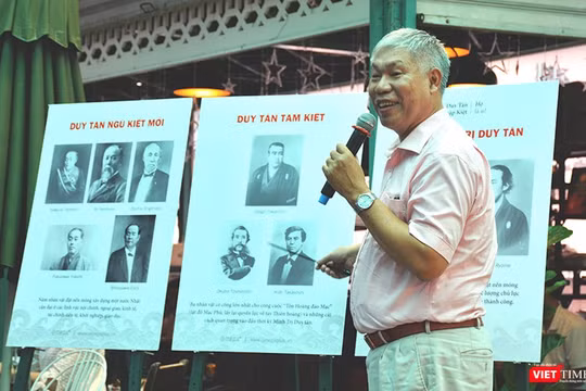 PGS.TS. sử học Nguyễn Tiến Lực - Giám đốc Trung tâm Nghiên cứu Nhật Bản trao đổi về mười nhân vật kiệt xuất của Minh Trị Duy Tân 