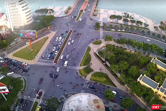 Nút giao thông phía tây cầu Rồng sẽ có 2 hầm chui theo hướng lưu thông từ đường Trần Phú đi Đường 2/9 và hướng lưu thông từ Đường 2/9 đi đường Bạch Đằng.