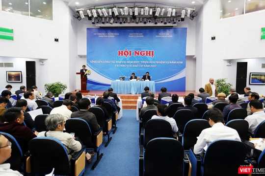 Chiều 2/1, Ban Tuyên giáo Thành ủy, Sở Thông tin và Truyền thông, Hội Nhà báo TP.Đà Nẵng đã phối hợp tổ chức Hội nghị tổng kết công tác báo chí năm 2017 và triển khai nhiệm vụ năm 2018