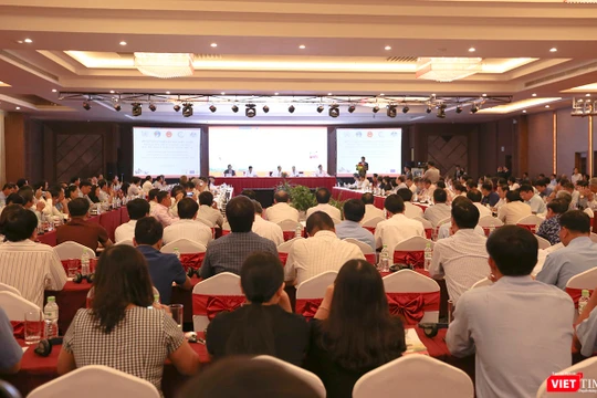 Toàn cảnh Diễn đàn Phát triển Dân tộc Thiểu số năm 2018 với chủ đề “Sâm Ngọc Linh - Tiếp cận chuỗi giá trị trong phát triển kinh tế - xã hội vùng đồng bào dân tộc thiểu số”