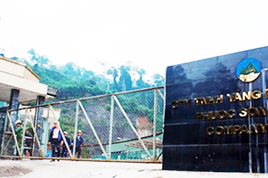 Công ty TNHH vàng Phước Sơn (thuộc Tập đoàn Besra tại Quảng Nam) 