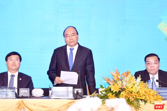 Thủ tướng Chính phủ Nguyễn Xuân Phúc phát biểu tại Diễn đàn Thanh niên khởi nghiệp 2018 với chủ đề “Tìm giải pháp đột phá cho Khởi nghiệp sáng tạo Việt Nam” do Trung ương Đoàn, Hội Liên hiệp Thanh niên Việt Nam tổ chức tại Đà Nẵng