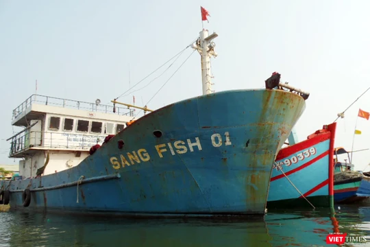 Sang Fish 01, một trong những con tàu vỏ thép đầu tiên của Đà Nẵng bị chủ nhân trả về nơi sản xuất vì có quá nhiều lỗi trong quá trình vận hành và khai thác