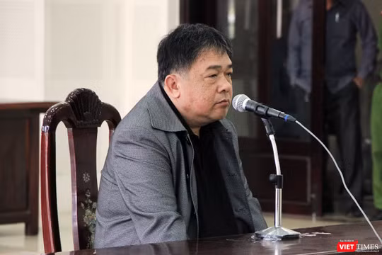 Bị cáo Đào Tấn Cường tại tòa