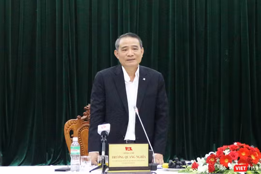 Sáng ngày 1/3, Bí thư Thành ủy Đà Nẵng Trương Quang Nghĩa cùng lãnh đạo UBND, HĐND và các sở ban ngành TP.Đà Nẵng đã có buổi làm việc với Quận ủy, UBND quận Thanh Khê.