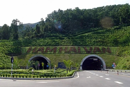 Hầm Hải Vân 1 (Đà Nẵng). (Ảnh: Hamadeco)