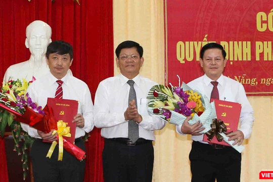 Thành ủy Đà Nẵng công bố bổ nhiệm, điều động nhiều nhân sự chủ chốt.