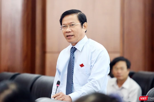 Ông Võ Văn Thương, Trưởng Ban tổ chức Thành ủy Đà Nẵng.