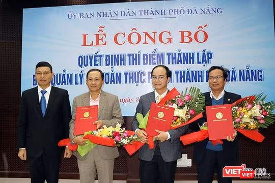 Sáng 30/12, UBND TP Đà Nẵng đã chính thức công bố Quyết định thành lập Ban Quản lý An toàn thực phẩm (ATTP) TP Đà Nẵng