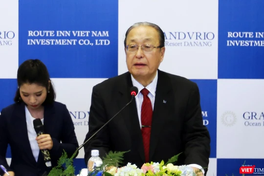 Tỷ phú Nhật Bản Katsutoshi Nagayama đã đánh dấu sự có mặt của Route Inn Group-Tập đoàn Du lịch hàng đầu Nhật Bản tại Đà Nẵng và Quảng Nam bằng việc đưa Khu nghỉ dưỡng Grandvrio Ocean Resort Da Nang mang đậm phong cách Nhật Bản vào hoạt động.