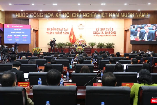 Khai mạc Kỳ họp thứ 9 HĐND TP Đà Nẵng khóa khóa IX, nhiệm kỳ 2016-2021.