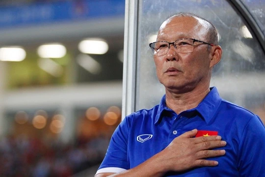 HLV Park Hang Seo. Ảnh: VTC