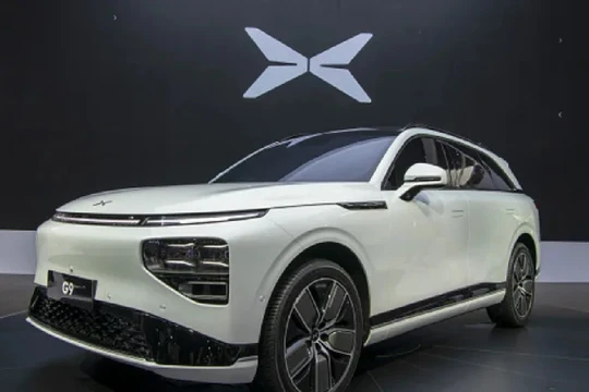 Volkswagen và Xpeng sẽ phát triển 2 mẫu EV thương hiệu VW trên nền tảng EV G9 của Xpeng cho thị trường Trung Quốc. Ảnh CNBC