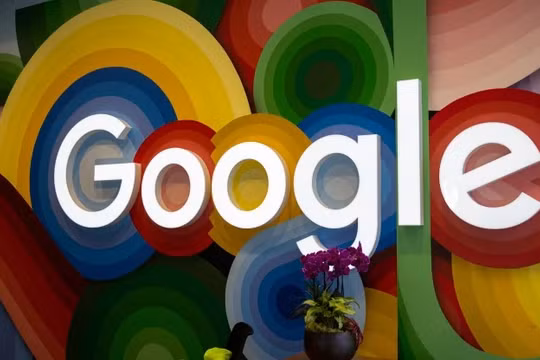 Logo tại trụ sở chính của Google ở Mountain View, California, Mỹ ngày 26/9/2022. Ảnh Tayfun Coskun/Anadolu.