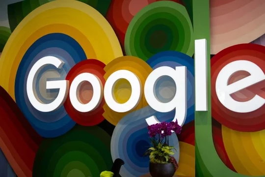 Logo tại trụ sở chính của Google ở Mountain View, California, Mỹ ngày 26/9/2022. Ảnh Tayfun Coskun/Anadolu.