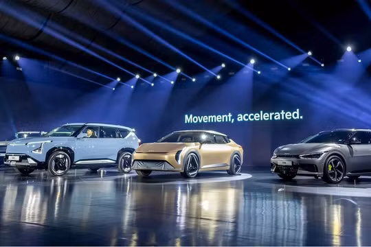 Ngày Xe điện (EV) Kia. Ảnh: Kia