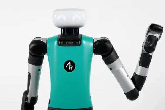 Robot hình người Digit của công ty Agility Robotics. Ảnh video Agility Robotics.