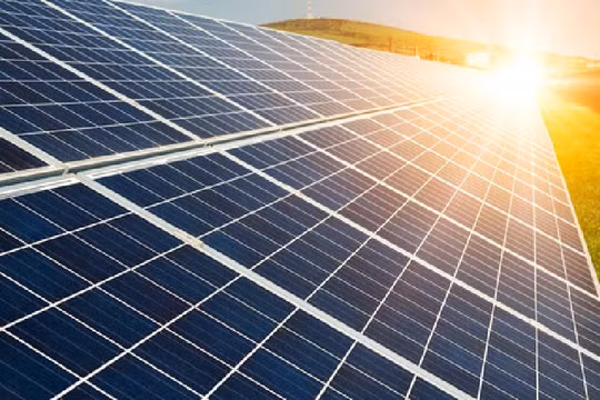 Pin điện mặt trời. Ảnh minh họa SciTech Daily