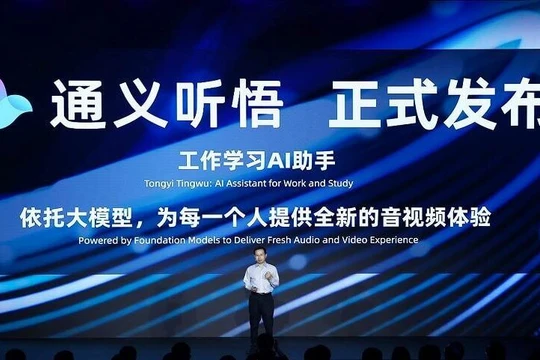 Alibaba Cloud tuyên bố tích hợp chatbotAI Tongyi Qianwen vào trợ lý kỹ thuật số cuộc họp Tingwu. Ảnh Tech Wire Asia