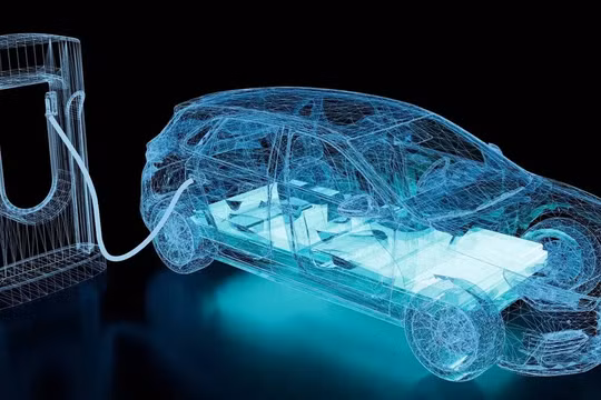 Tổ hợp pin lithium-ion trong xe điện. Ảnh minh họa Engineering Interesting