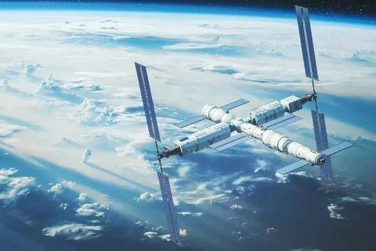 Trạm vũ trụ Thiên Cung Trung Quốc. Video CGTN.