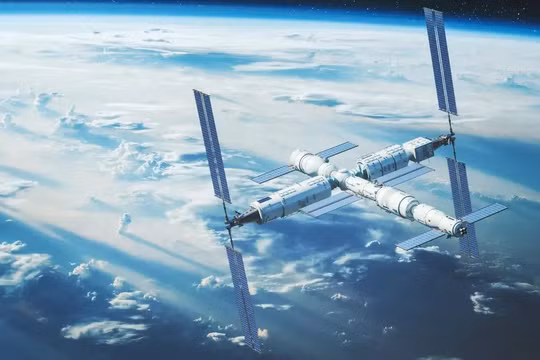 Trạm vũ trụ Thiên Cung Trung Quốc. Video CGTN.