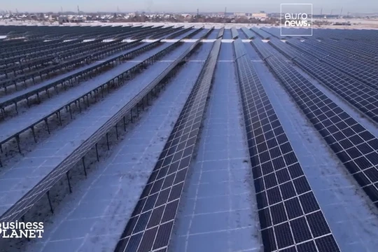 Năng lượng mặt trời đóng vai trò quan trọng trong chiến lược an ninh và độc lập năng lượng của châu Âu. Ảnh minh họa EuroNews. Green.