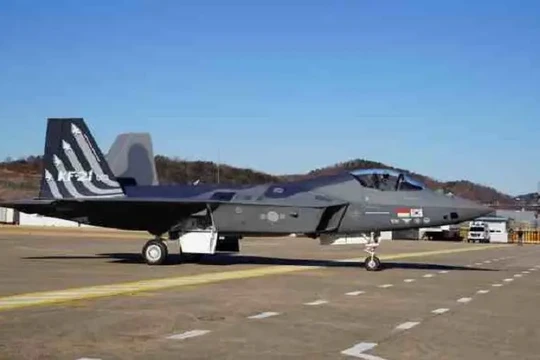 Máy bay tiêm kích tàng hình KF-21 Boramae Hàn Quốc. Ảnh Military Leak