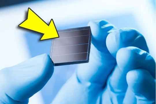 Pin mặt trời song song perovskite-silicon chứng minh ý tưởng công nghệ đạt hiệu suất 31,2%. Ảnh Scitech Daily