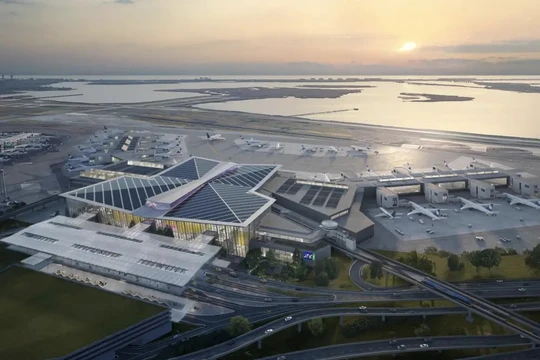 Nhà ga số 1 của sân bay quốc tế John F. Kennedy. Ảnh minh họa Business Inside. 