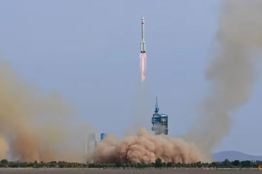 Trung Quốc phóng thành công sứ mệnh Thần Châu-16 lên trạm vũ trụ Thiên Cung. Ảnh CNA.