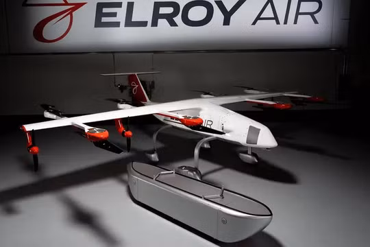 Máy bay không người lái vận tải UAV-VTOL Chaparral. Ảnh Interesting Engineering